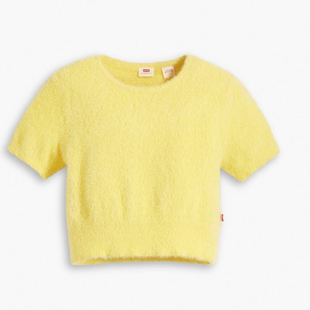 Levi's Peach Fuzz T-Shirt, Yellow- XL